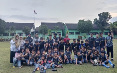 Laga Uji Tanding Jalin Silaturrahmi MI NURIS PASIRIAN Bersama Team Besuk United 